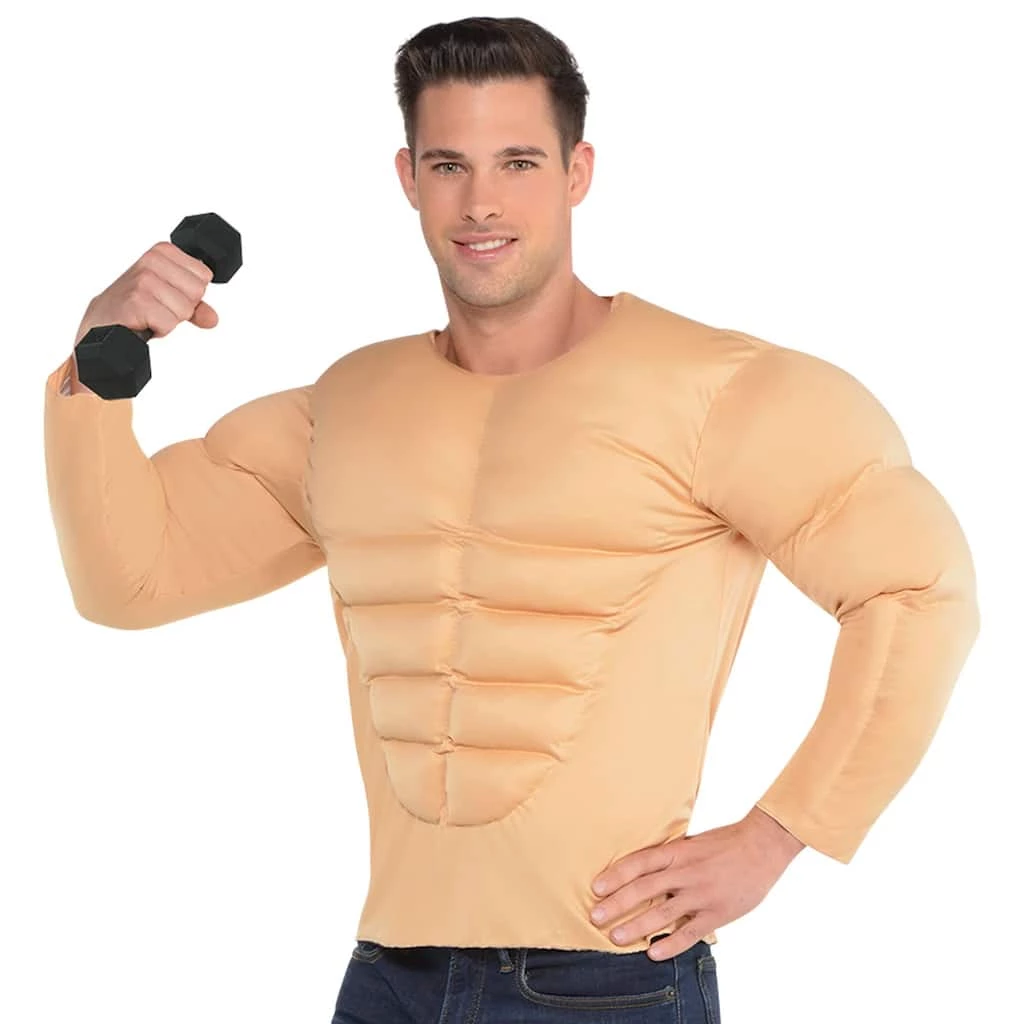 Cheapest π Muscle Shirt Adult Costume by Amscan π 1 Cheapest π Muscle Shirt Adult Costume by Amscan π