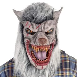 Brand new 👍 Werewolf Latex Mask by Amscan 🧨