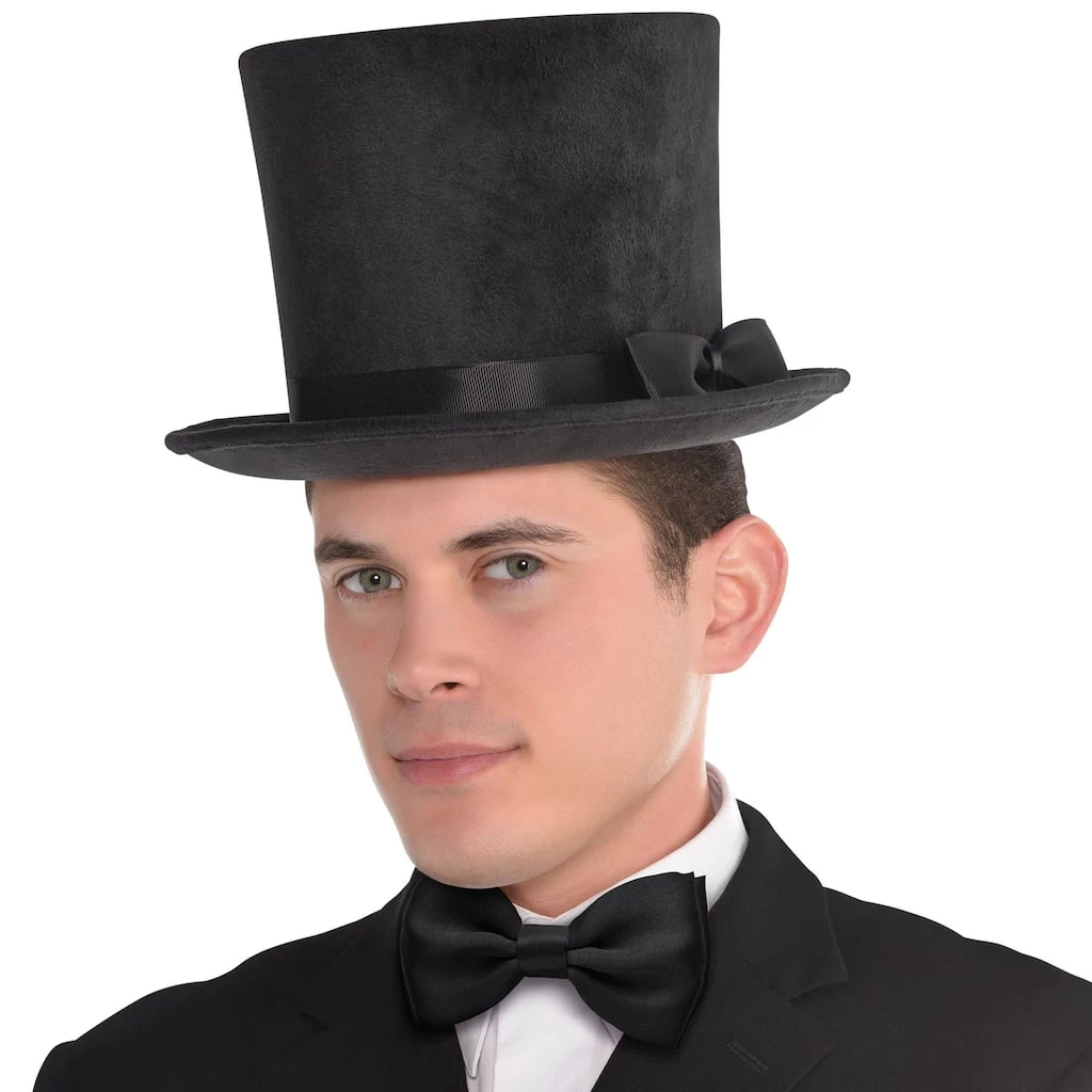 Flash Sale ⭐ Adult Deluxe Black Top Hat by Amscan ⭐ 1 Flash Sale ⭐ Adult Deluxe Black Top Hat by Amscan ⭐