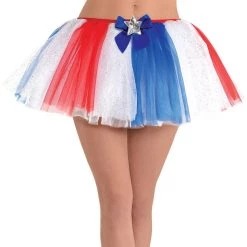 Buy ❤️ Adult Red, White & Blue Tutu by Amscan ✔️