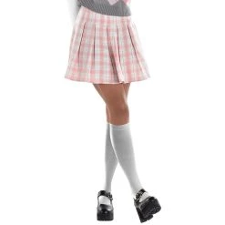 Cheapest 🥰 90's Plaid Mini Skirt Adult Costume by Amscan 🎉