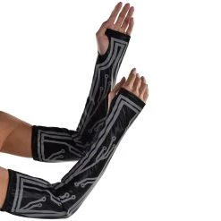 Cheapest 😉 Cyberpunk Long Gloves by Amscan 😉