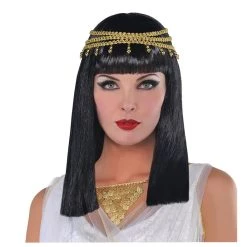 Coupon 🔥 Adult Egyptian Queen Wig With Headband by Amscan ✔️