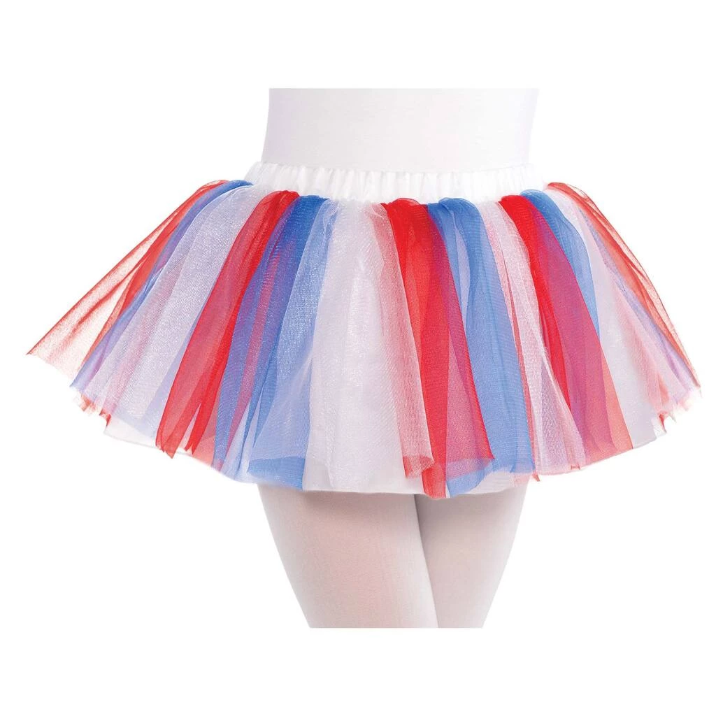 Best Sale ✨ Child Red, White and Blue Tutu by Amscan ❤️ 1 Best Sale ✨ Child Red, White and Blue Tutu by Amscan ❤️