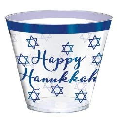 Buy 😀 9oz. Hanukkah Celebration Premium Plastic Cups, 30ct. by Amscan ⭐