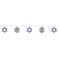 Buy 🎁 9ft. Sequin Ring Hanukkah Garland by Amscan ✔️