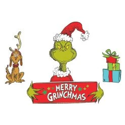 Hot Sale 😉 Christmas Grinch Lawn Signs by Amscan 🔔