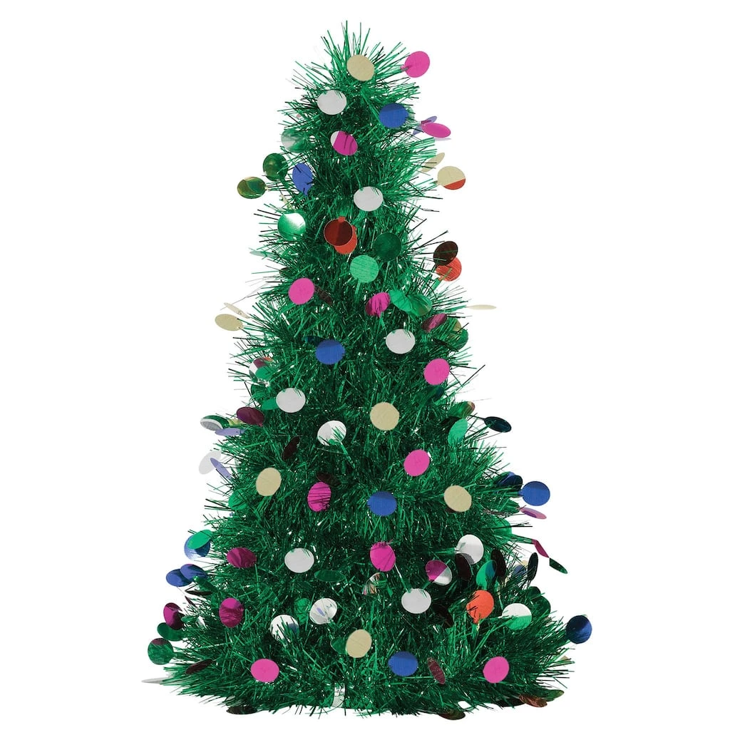 New β 24" Christmas Tinsel Tree Centerpiece with Ornaments by Amscan π 1 New β 24" Christmas Tinsel Tree Centerpiece with Ornaments by Amscan π