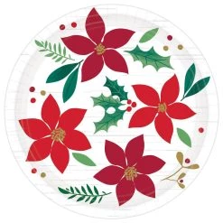 Top 10 😍 7" Round 🔥 Christmas Wishes Paper Plates, 40ct. by Amscan ⌛