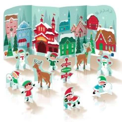Budget 🔥 Christmas North Pole Accordion Centerpiece by Amscan 🛒