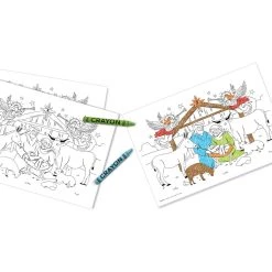 Cheap 👍 Color-In Nativity 🛒 Christmas Placemats by Amscan ❤️